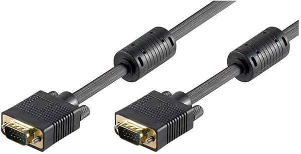 goobay VGA-kabel 3m svart