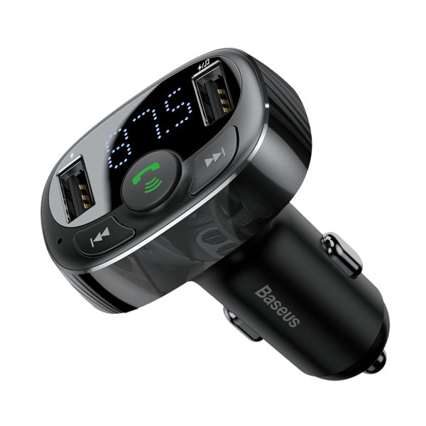 Baseus sändare FM T-formad S-09A Bluetooth MP3 svart