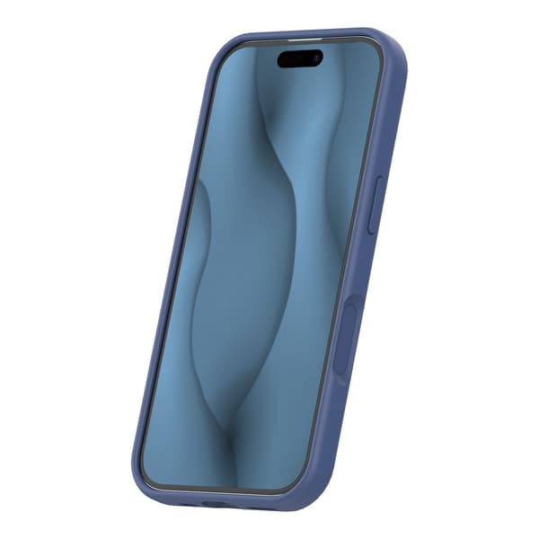 Silikon tunt Mag-fodral för iPhone 17 6,3\" mörkblå