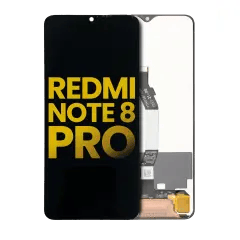 LCD-enhet utan ram för Xiaomi Redmi Note 8 Pro (renoverad) (alla färger)