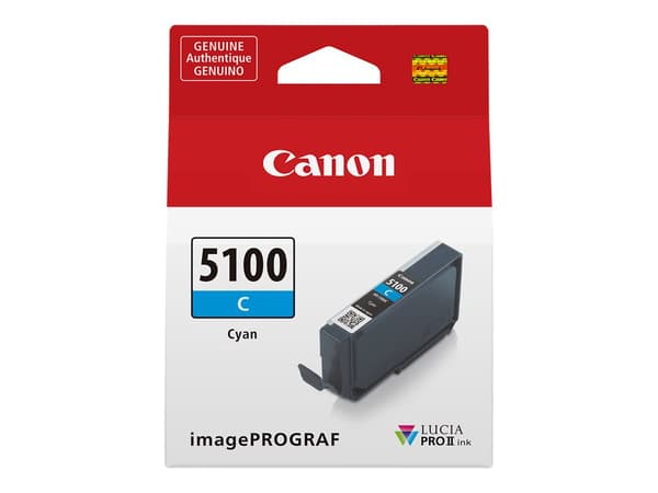Canon PFI 5100 C Cyan bläckbehållare