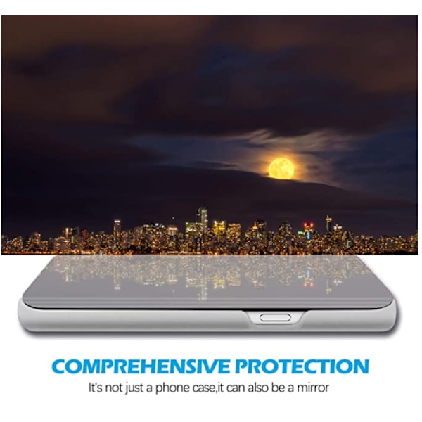 Flipcase för  iphone Xs max silver silver