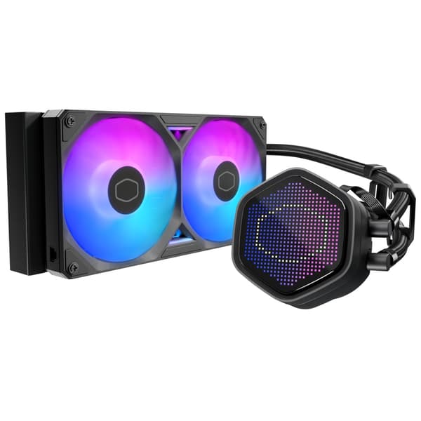 Cooler Master Atmos II MLX-D24M-A25SZ-P1 240 Intel/AMD Vandköler svart