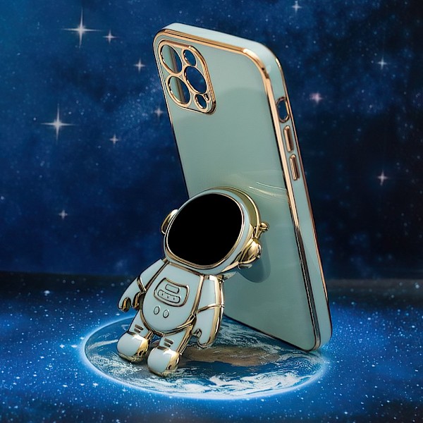 iPhone 15 Pro max Mobilskal Astronaut - mint grön