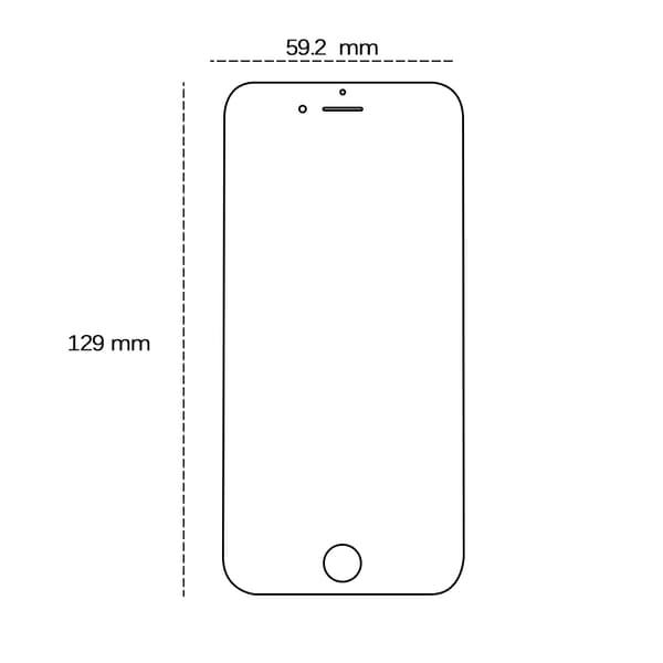 Tempered Glass 2.5D for iPhone 7 / 8 / SE 2020 / SE 2022