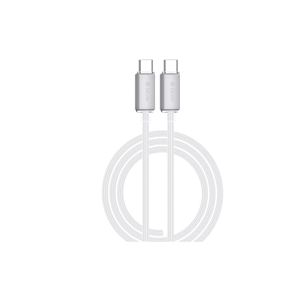 Devia-kabel Extreme EC688 PD USB-C - USB-C 1,5 m 60W 3A vit