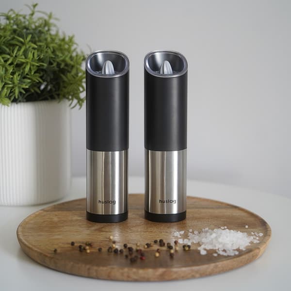 Huslog kvarnset - silver silver