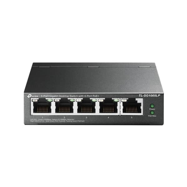 TP-Link TL-SG1005LP Switch 5-porte Gigabit PoE+