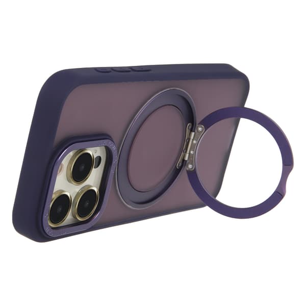 Secure Spinning Mag skal för iPhone 14 Pro lila