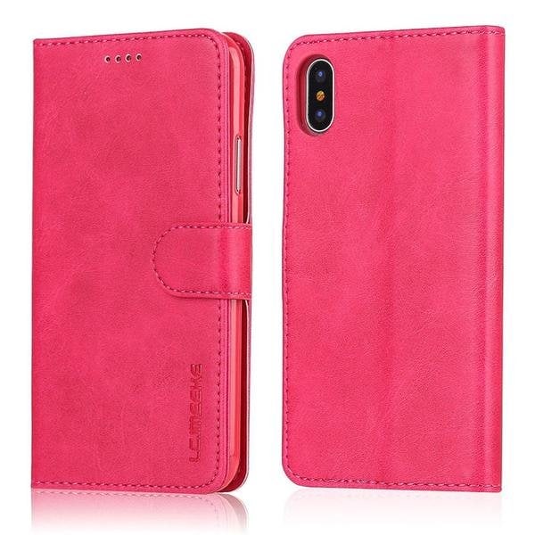 LC läder fodral för iphone 11 pro max
