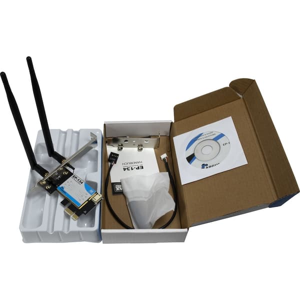 Inter-Tech Argus EP-134 Wi-Fi 6 1800Mbps PCIe Netvärksadapter