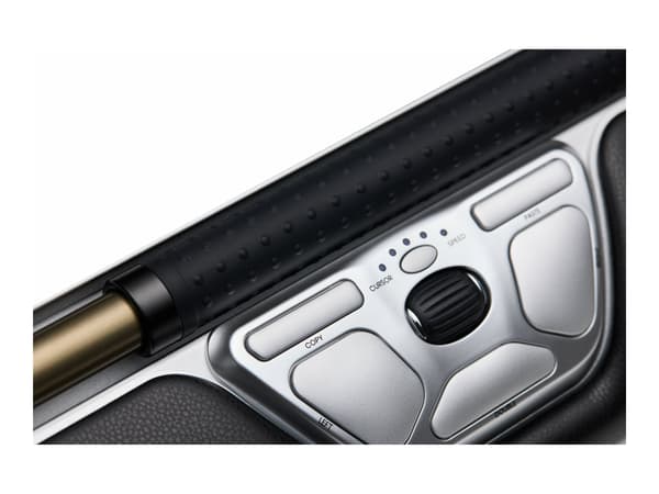 Contour RollerMouse Red trådlös svart röd Silver