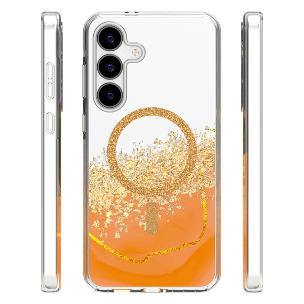 Epoxy Mag skal för Samsung Galaxy S26 Plus orange