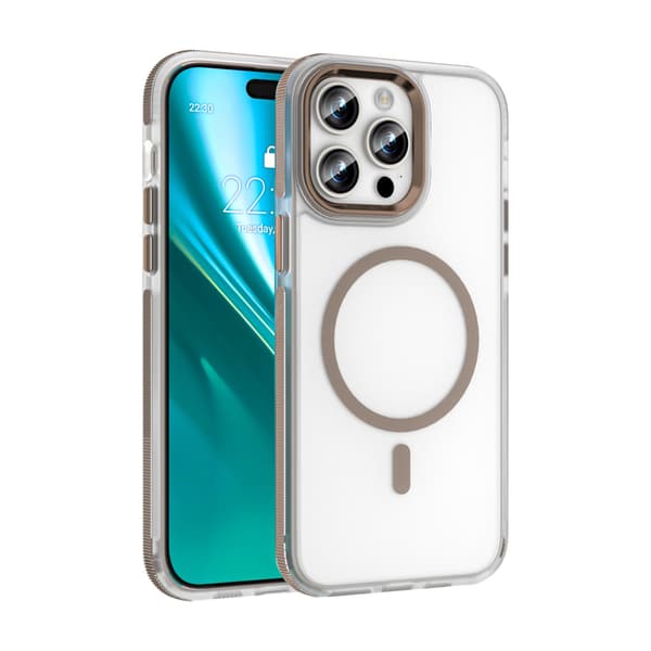 Etteri Icy Mag skal för iPhone 14 Pro guld gul