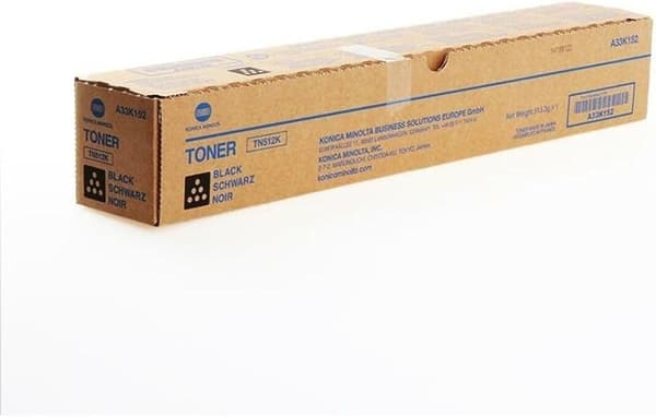 Konica Minolta TN512K svart 29000 sidor Toner A33K152