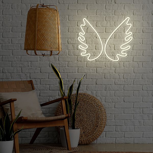 Neon PLEXI LED WINGS vit FPNE09X Forever Light