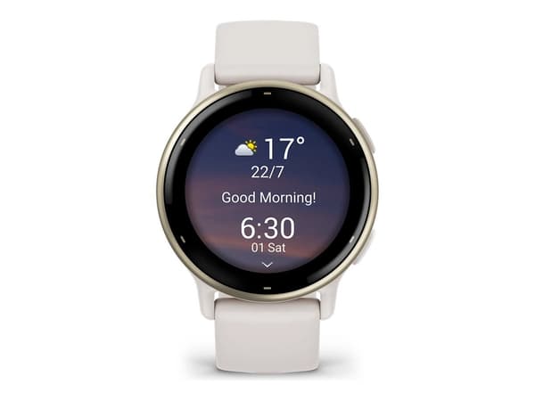 Garmin vívoactive 5 Guld vit SmartWatch