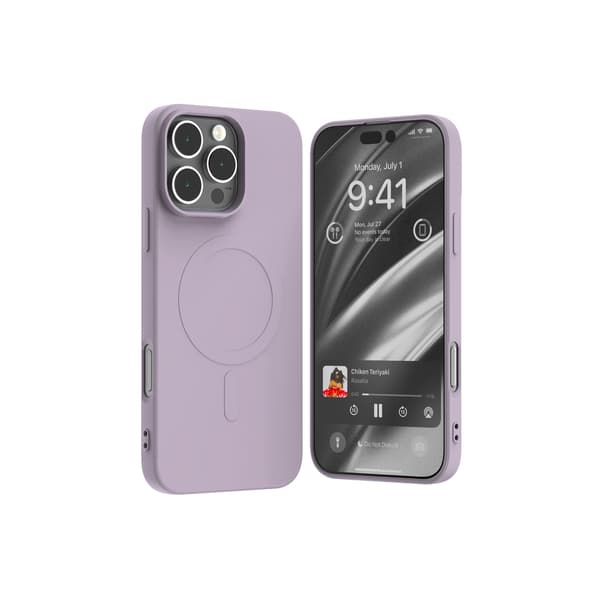 Mercury Semi-Silicone MagSafe för iPhone 16 Pro Max (6.9) lila