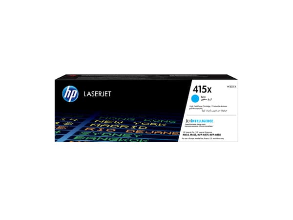 HP 415X Cyan 6000 sidor Toner W2031X
