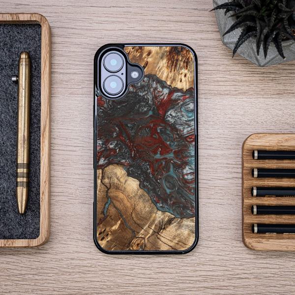 Bewood Unikt fodral för iPhone 16 Plus 6,7\" Planeter Pluto