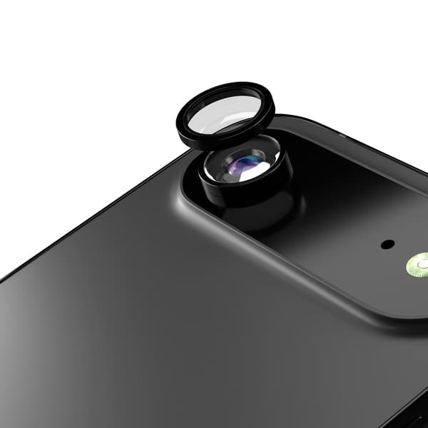 Etteri kameralinsskydd för iPhone 17 Air svart