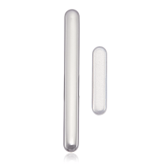Hårda knappar (ström / volym) för Samsung Galaxy A73 (A735 / 2022) (vit) vit