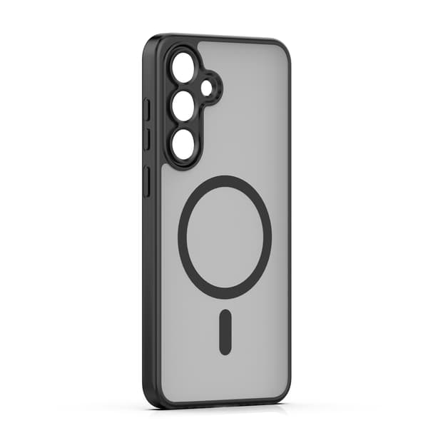 Mag Matt skal för Samsung Galaxy S26 Plus svart stort hål