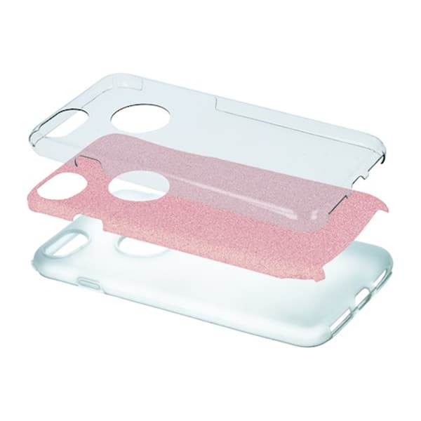 Glitter 3-i-1 skal för Samsung Galaxy A26 rosa