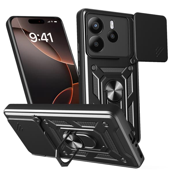 Defender Slide skal för Xiaomi Redmi Note 14 5G (Global) svart