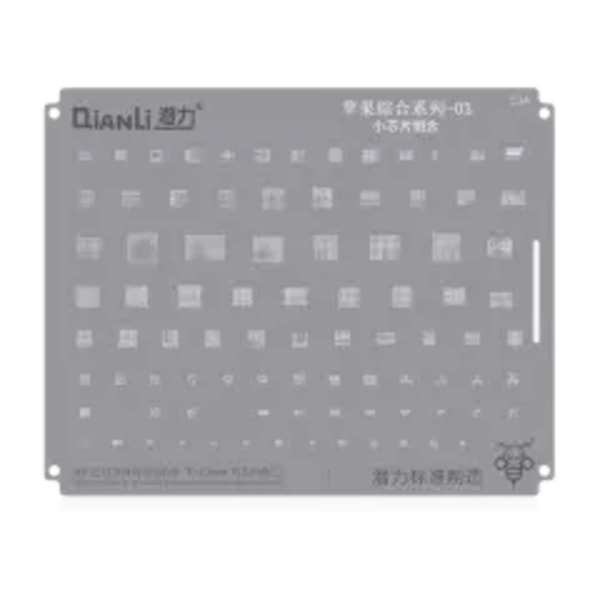 Bumblebee Stencil (QS534) Apple CPU 03-Small Chips Set (Qianli)