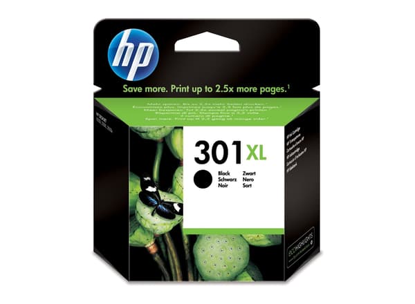 HP 301XL svart 430 sidor bläck CH563EE