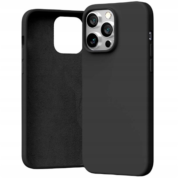Mercury Silicone iPhone 14 Pro Max 6,7" svart