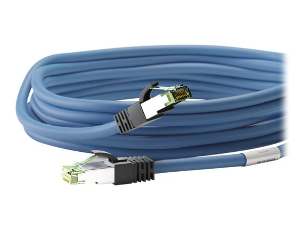 goobay CAT 8.1 SFTP, PiMF 7.5m Patchkabel Blå