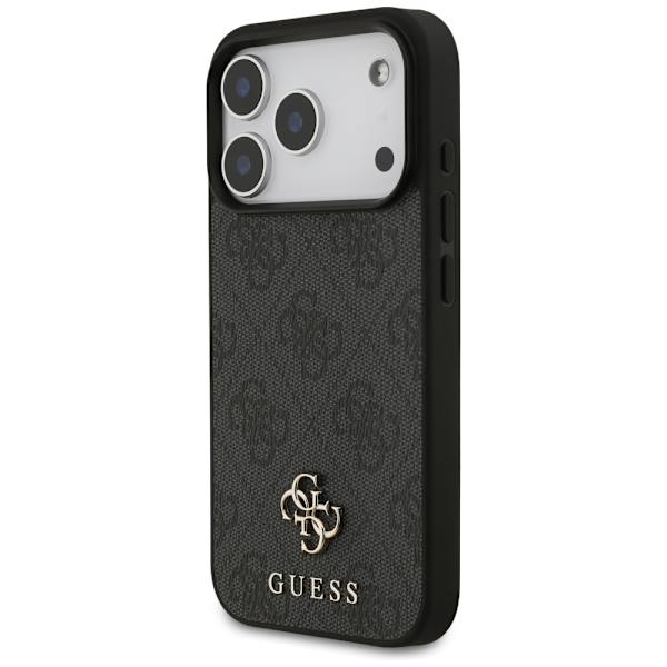 Guess 4G Small Classic Logo MagSafe Case for iPhone 17 Pro Black