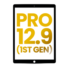 Digitizer för iPad Pro 12.9\" 1:a generationen (2015) (OCA förmonterad & glassseparation krävs) (Premium) (Svart)