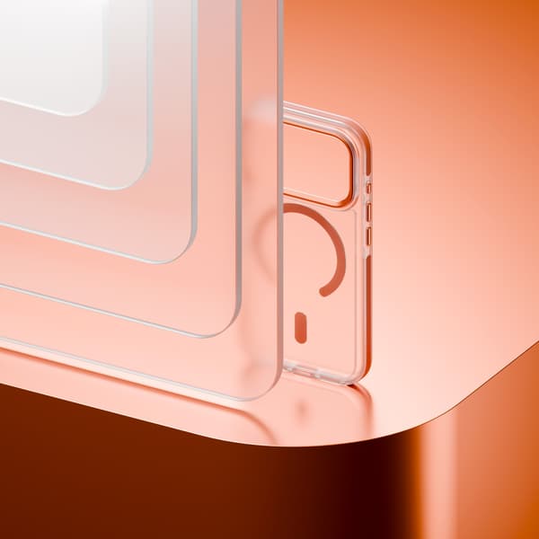 Etteri Icy Mag skal för iPhone 17 Pro Max / 18 Pro Max orange orange