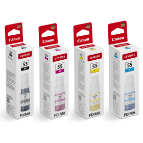 Canon GI 55 C Cyan 4500 sidor Bläkrefill