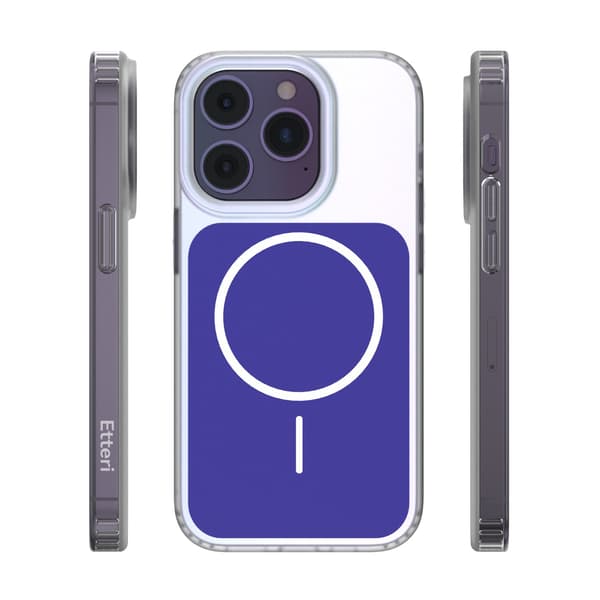 Etteri Hidden Pearl skal för iPhone 14 Pro mörkblå blå