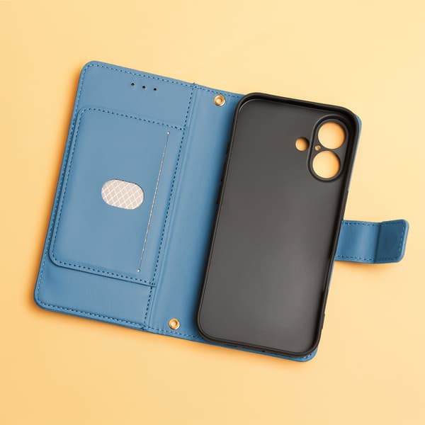 Smart Triangle-fodral för Xiaomi Redmi Note 15 Pro 5G blå