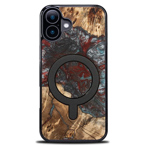 Bewood Unikt fodral för iPhone 16 Plus 6,7\" Planeter Pluto med MagSafe