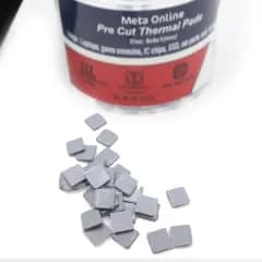 Pre Cut Thermal Pads Mosfet Coil (6 x 6 x 1 mm) (100 Pack) (PolarTronix)