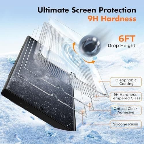 2-pack Skärmskydd för Samsung S24 Ultra