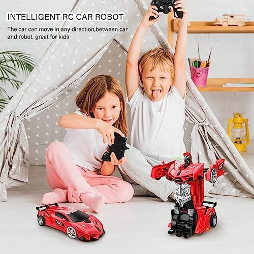 Transform Robot RC-bilar  röd