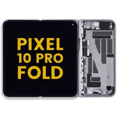 Inre OLED-enhet med ram för Google Pixel 10 Pro Fold (amerikanska och internationella versioner) (renoverad) (Moonstone)