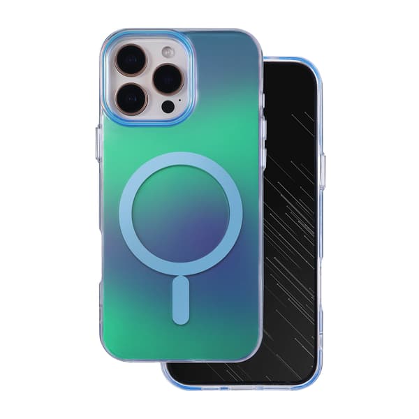 Tecto Shield Aurora skal för iPhone 16 Pro blå