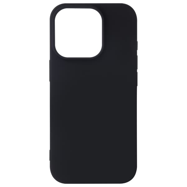 Satin Flex iPhone 16 Pro skal svart svart