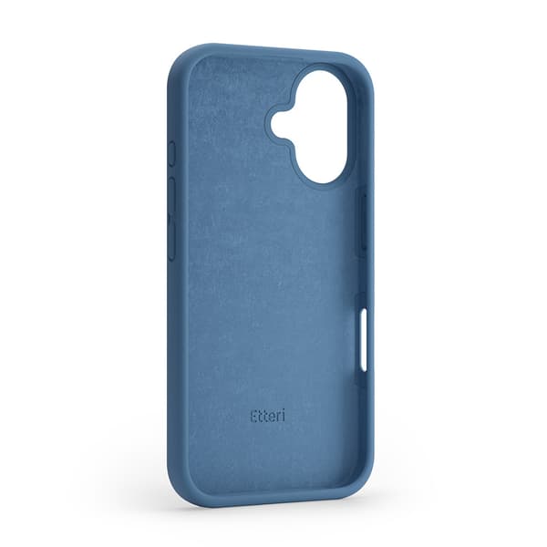Etteri Silikonskal för iPhone 16 Plus mörkblå blå