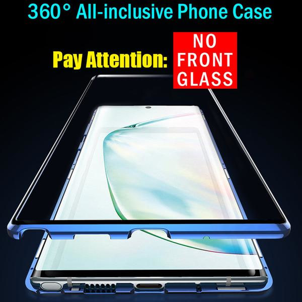 magnet fodral för din samsung note 10 plus|svart