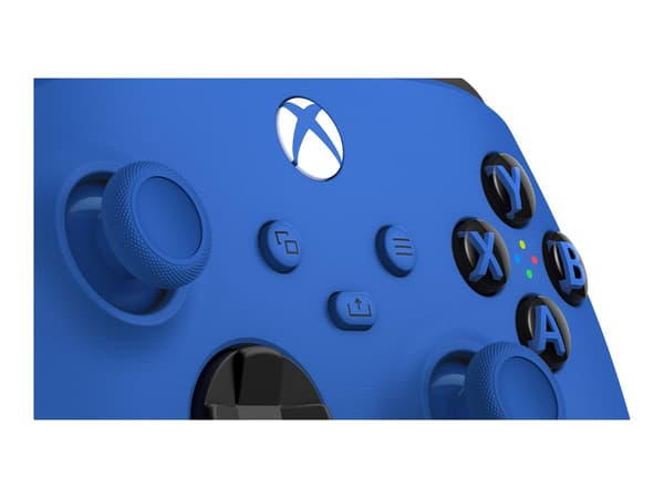 Microsoft Xbox Wireless Controller Controller svart Blå vit svart