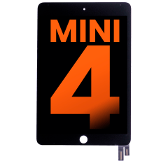 LCD Assembly With Digitizer For iPad Mini 4 (Blemish: Grade A) (Black) svart